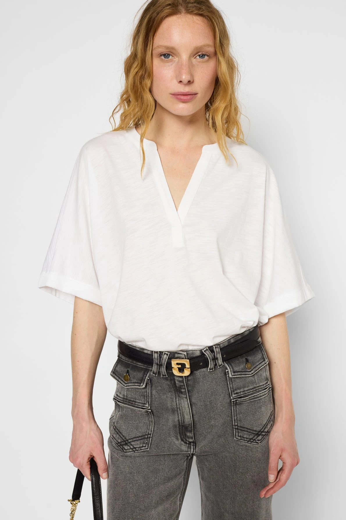 T-shirt tunisien ample - GIULIANA - GERARD DAREL MAROC - portee