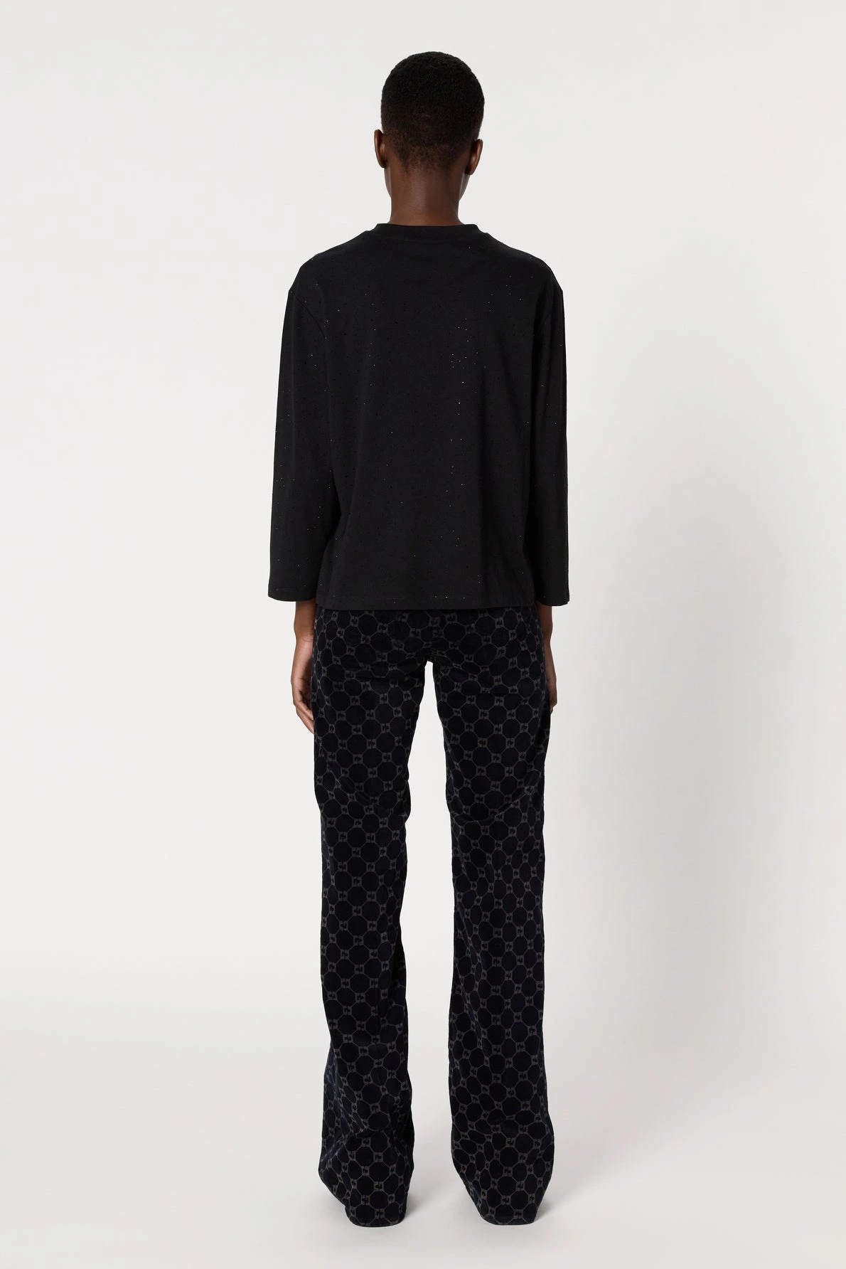 T-shirt-en-coton-a-paillettes-HERMINE-gerard-darel-maroc-noir-dos