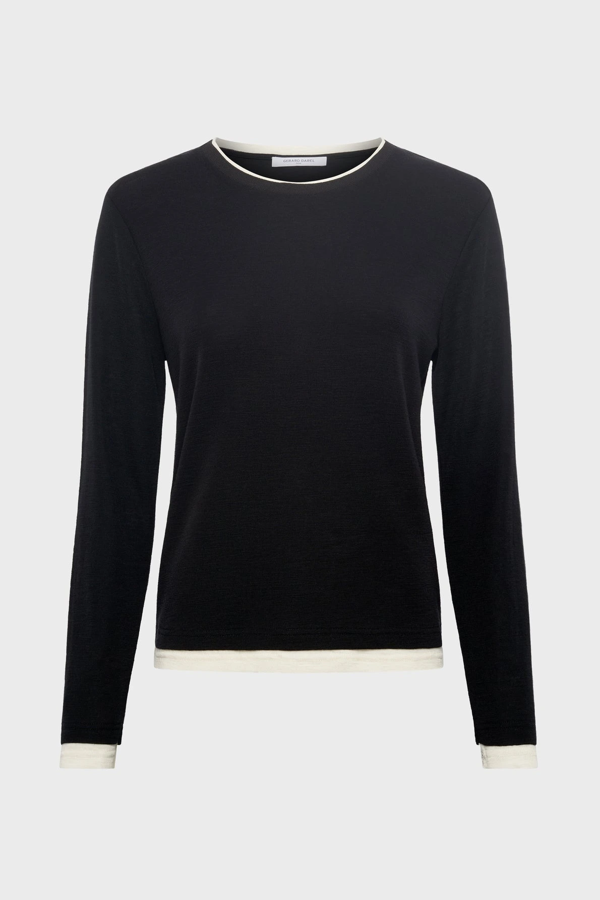 T-shirt-trompe-l_oeil-en-laine-fine-HANAE-gerard-darel-maroc-face