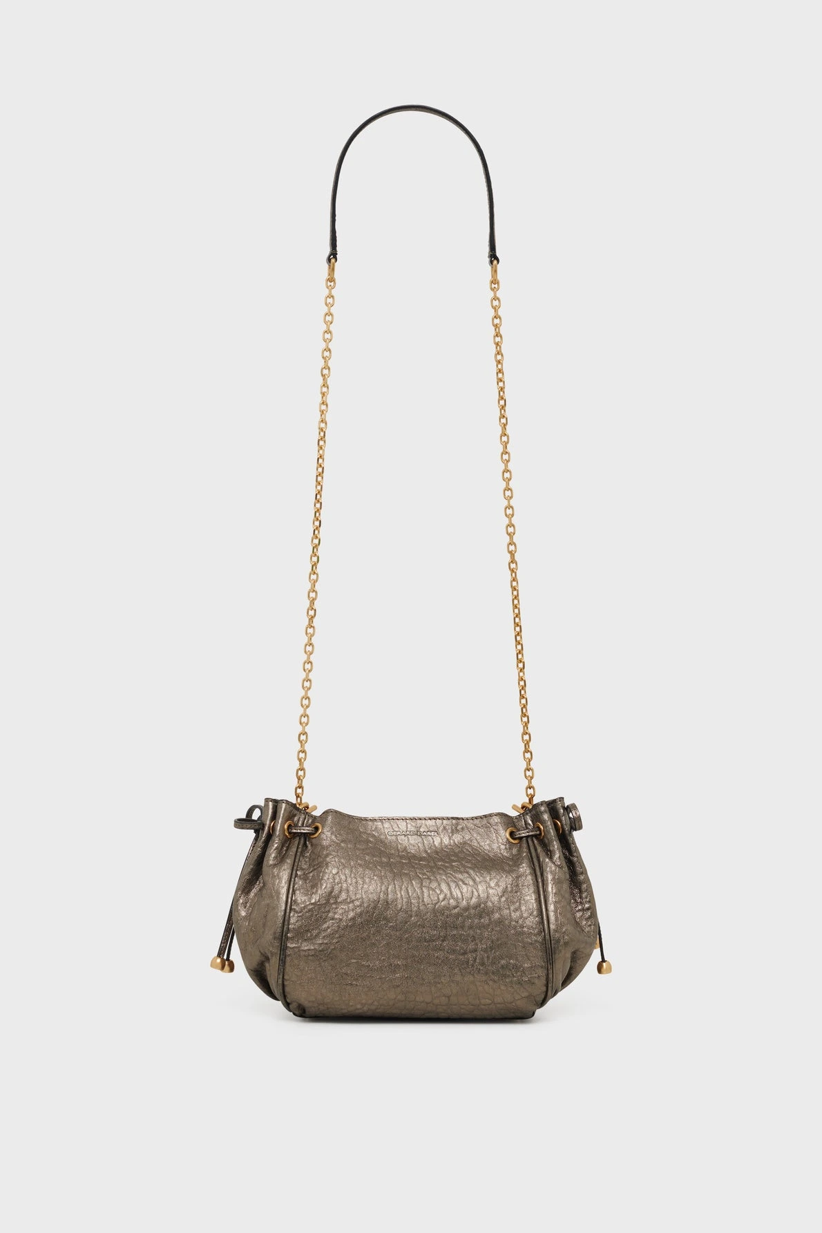 Sac en cuir bubble métallisé - LE MINI 24