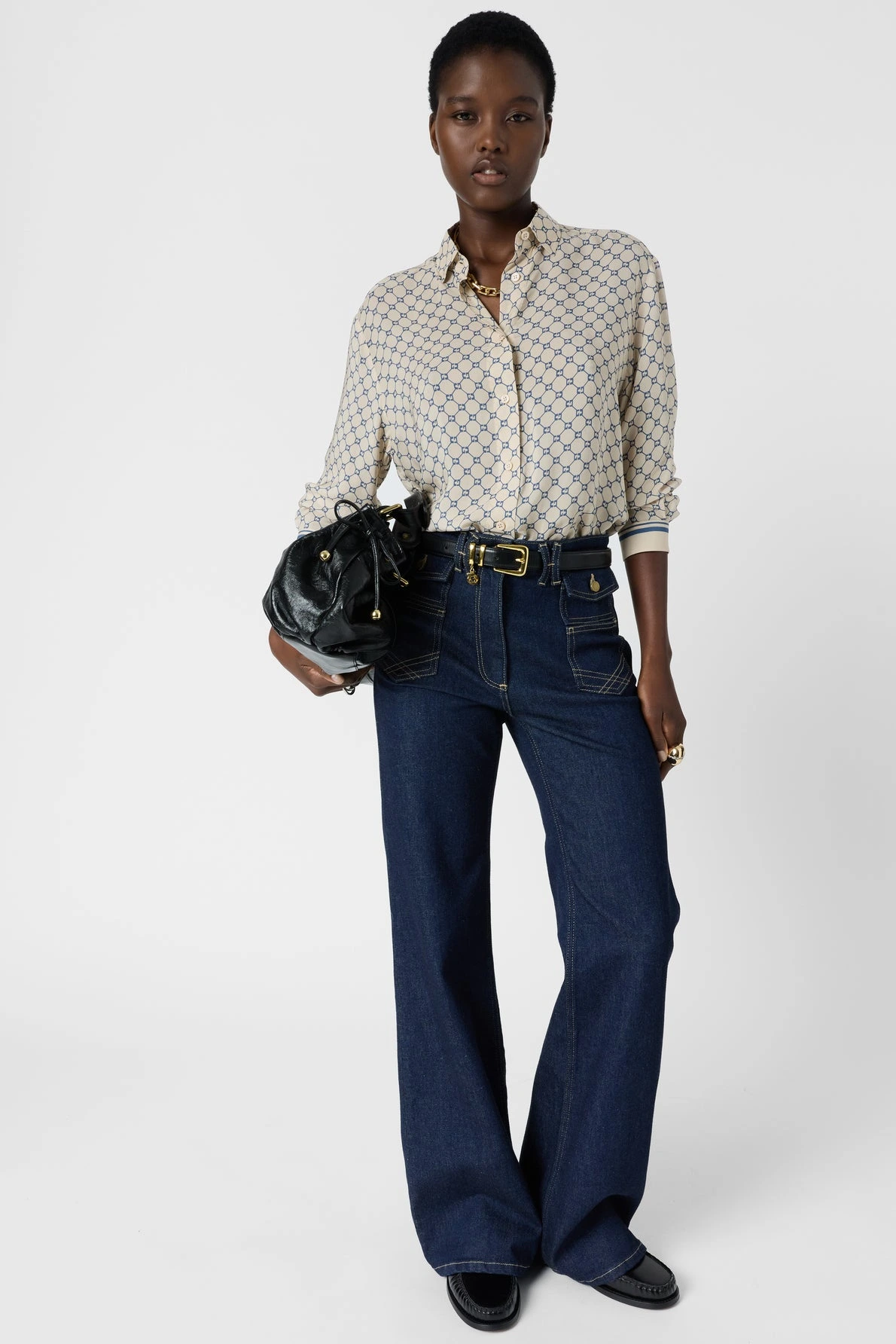 Look femme avec chemise Clariane jeans