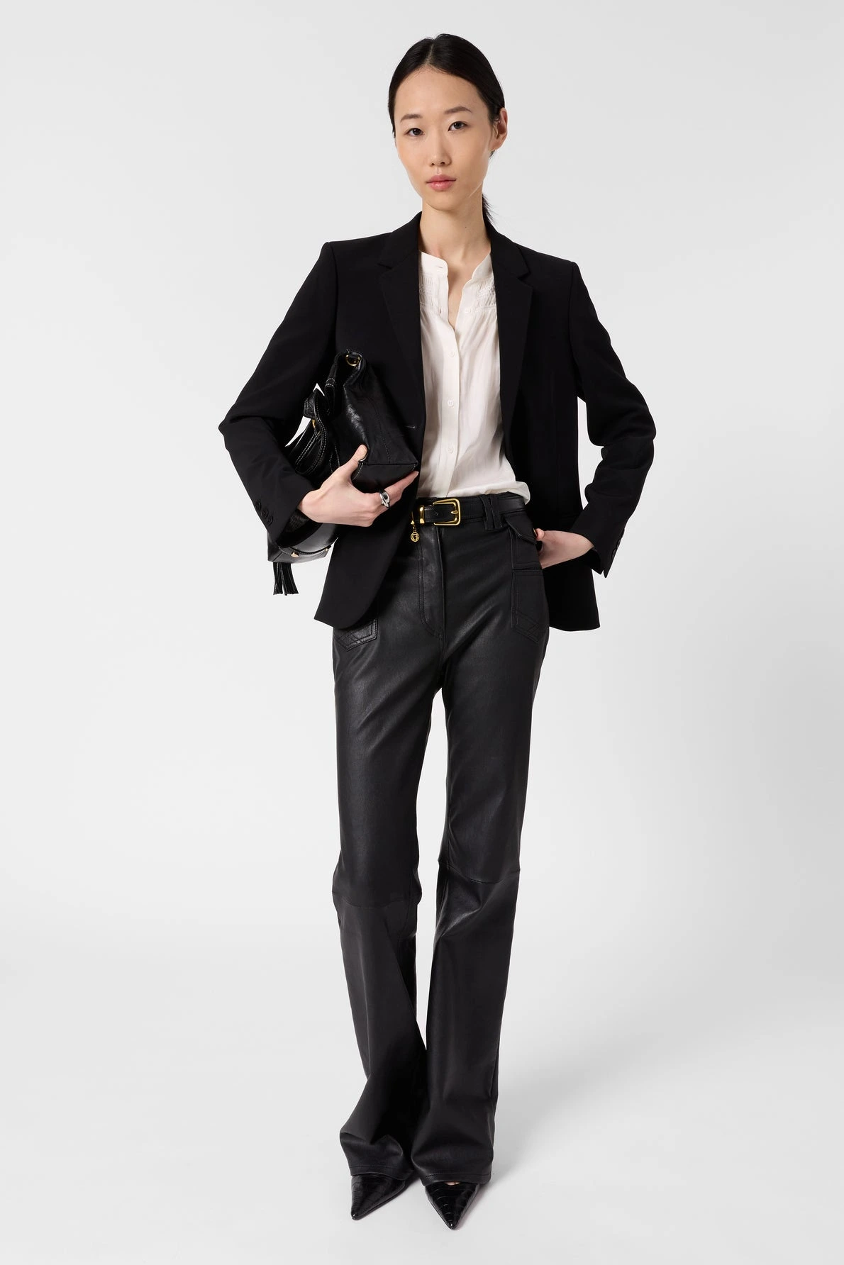 Look femme avec chemise Catrine écru