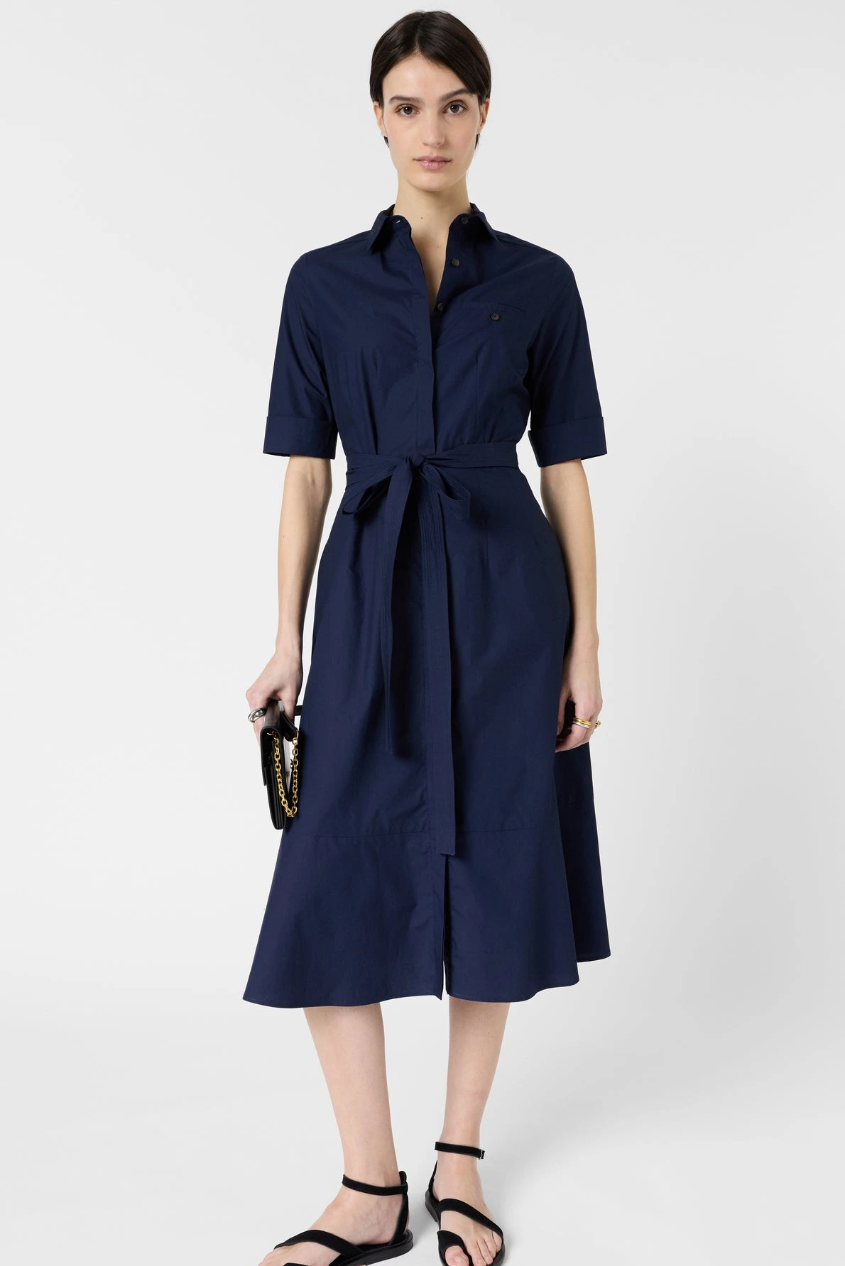 Look femme avec robe Rana encre